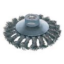 Picture of KNOT WIRE SAUCER-CUP BRUSHES STAINLESS STEEL