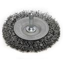 Picture of CRIMPED WIRE 1/4" WHEEL BRUSH WITH SHANK
